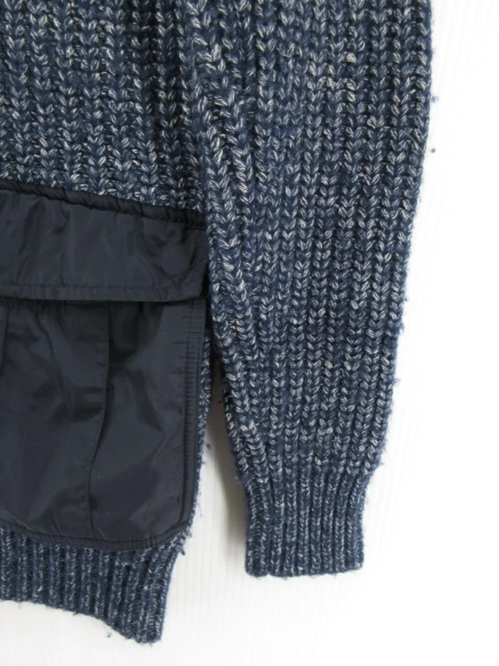 G Star Raw Sweater Small Wool Blend Cardigan Ribbed Chunky Heavy Thick